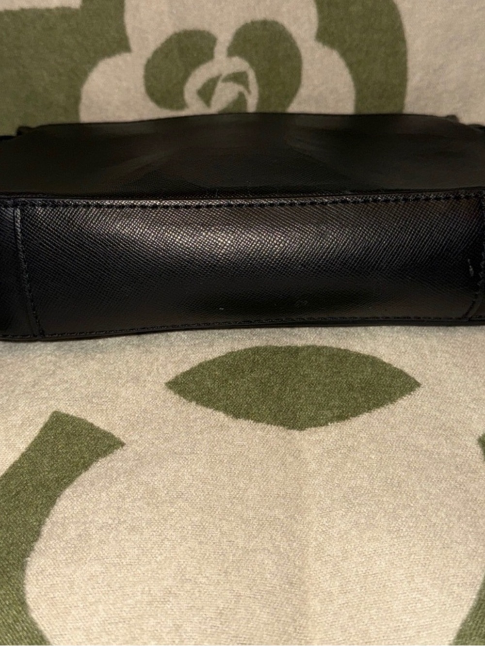 Tory Burch Black Leather Crossbody with Gold Emblem - Picture 9 of 11